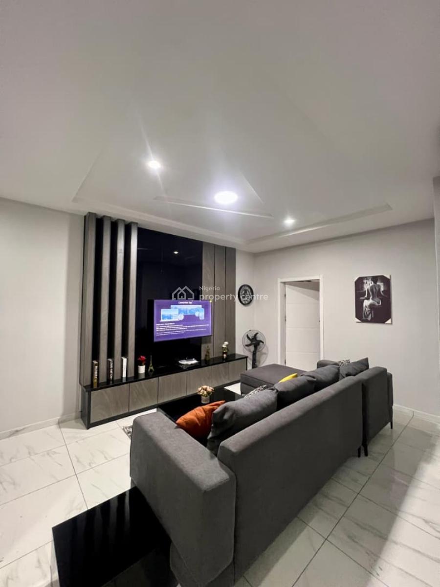 Luxury 1 Bedroom Funished Apartment with Excellent Facilities, Chevron, Lekki, Lagos, Flat / Apartment for Rent