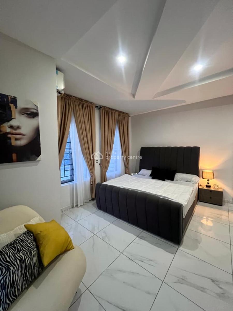 Luxury 1 Bedroom Funished Apartment with Excellent Facilities, Chevron, Lekki, Lagos, Flat / Apartment for Rent