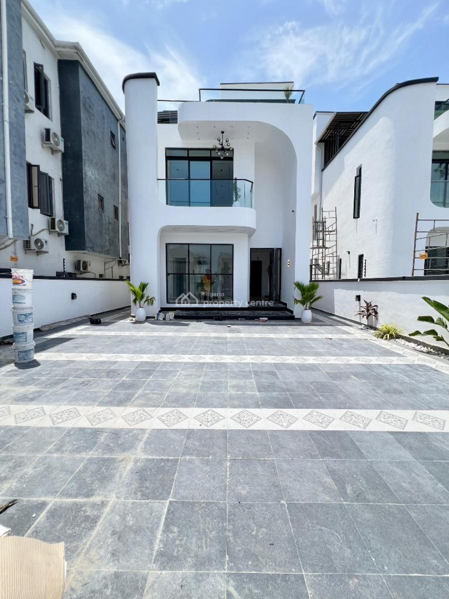 Iconic 5 Bedroom Luxury Detached Home with Cinema,rooftop Terrace&pool, Situated in a Secure, High-end Environment, and Offering Privacy, Ikate, Lekki, Lagos, Detached Duplex for Sale
