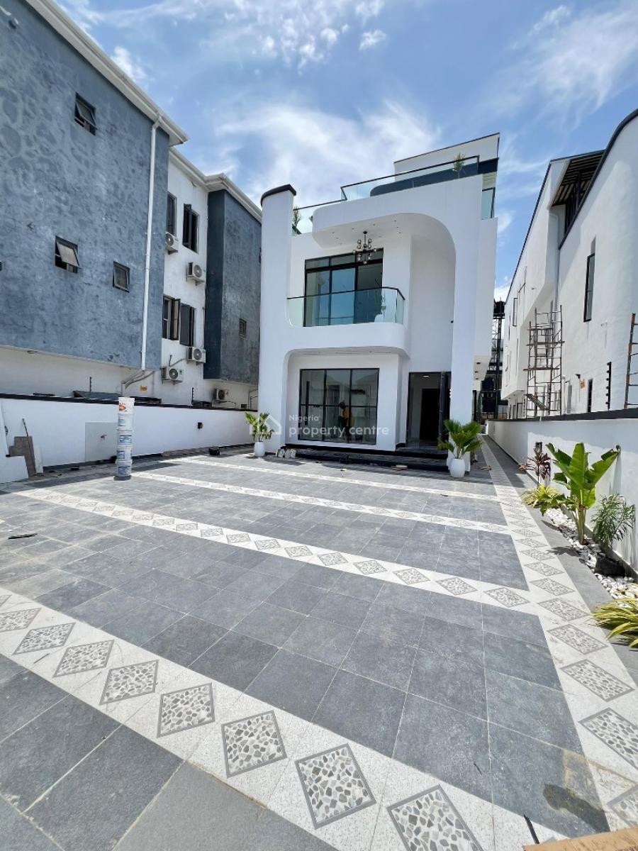 Iconic 5 Bedroom Luxury Detached Home with Cinema,rooftop Terrace&pool, Situated in a Secure, High-end Environment, and Offering Privacy, Ikate, Lekki, Lagos, Detached Duplex for Sale