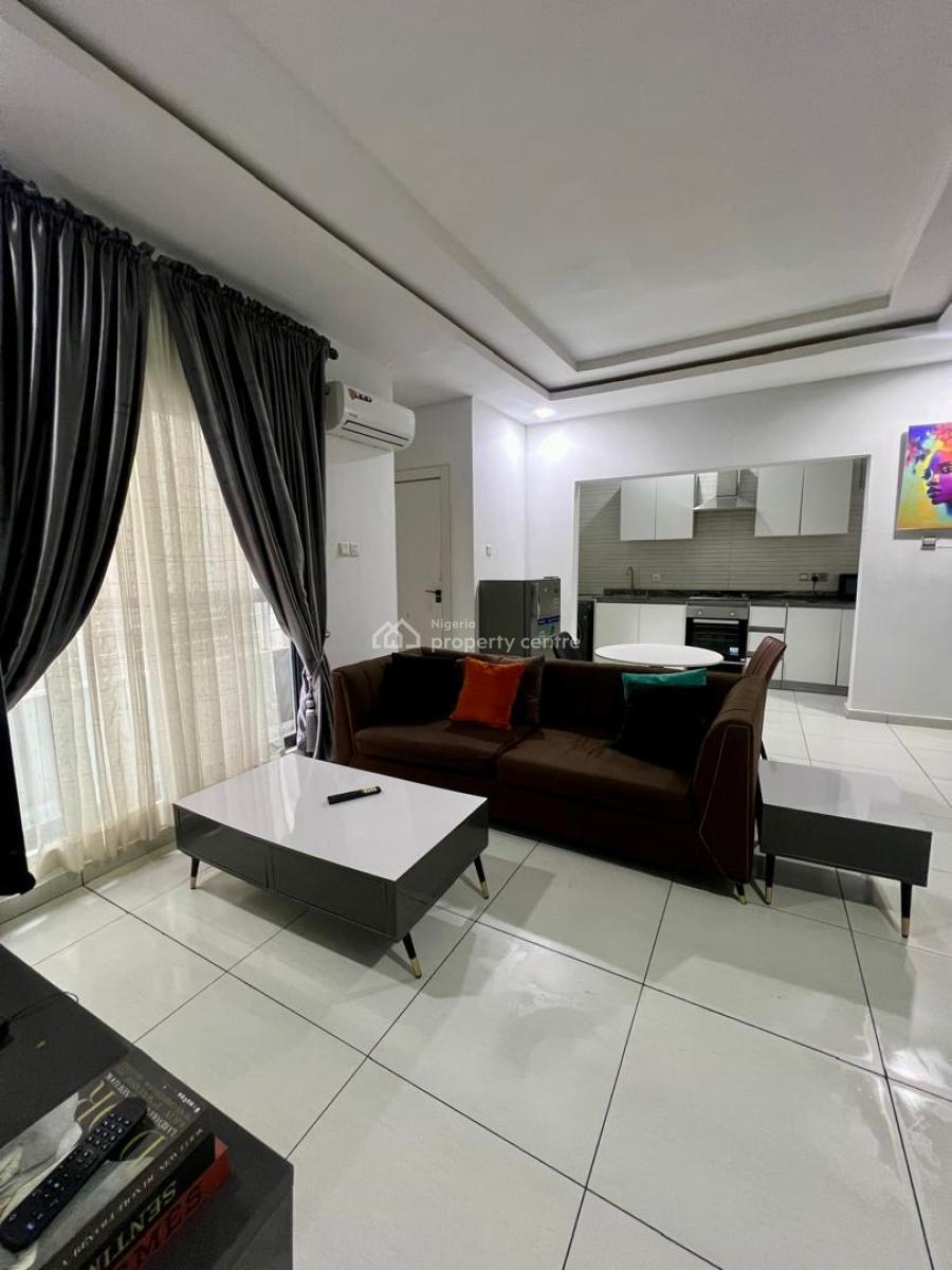 Luxury 1 Bedroom Funished  Apartment with Excellent Facilities, Chevron, Lekki, Lagos, Mini Flat (room and Parlour) for Rent
