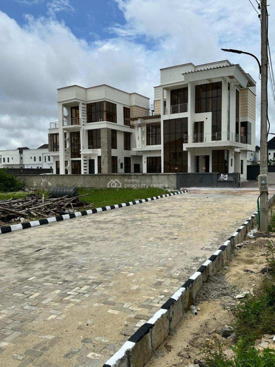 4 Bedroom Detached Building with Bq, Lakeview Park 2 Estate, By Orchid Road, Lekki, Lagos, Detached Duplex for Rent