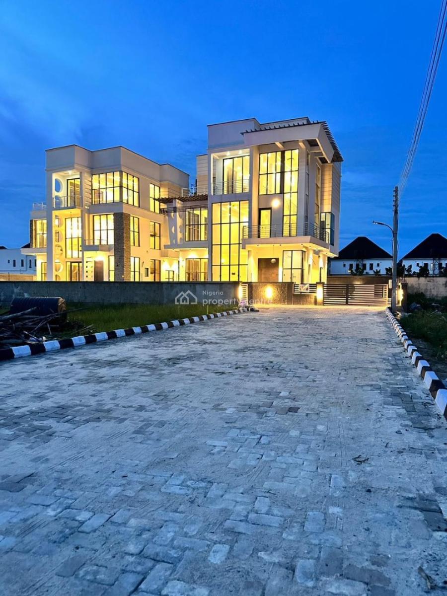 4 Bedroom Detached Building with Bq, Lakeview Park 2 Estate, By Orchid Road, Lekki, Lagos, Detached Duplex for Rent