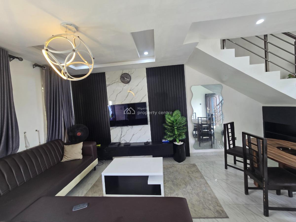 Tastefully Finished & Furnished 2 Bedroom Terrace Duplex with Bq, Citadel View Estate, Olokonla, Ajah, Lagos, Terraced Duplex for Sale
