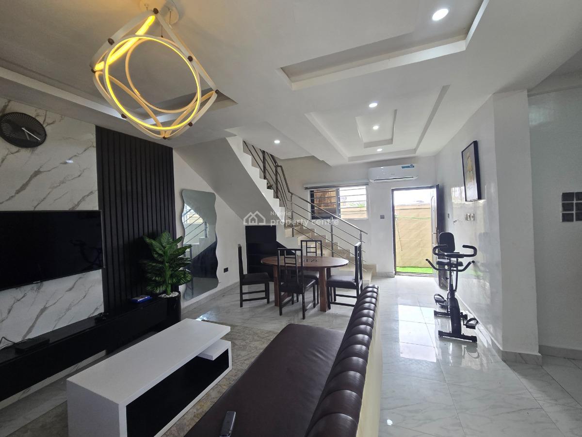 Tastefully Finished & Furnished 2 Bedroom Terrace Duplex with Bq, Citadel View Estate, Olokonla, Ajah, Lagos, Terraced Duplex for Sale