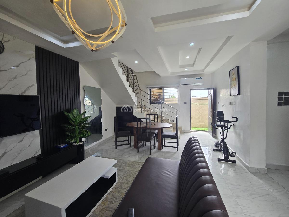 Tastefully Finished & Furnished 2 Bedroom Terrace Duplex with Bq, Citadel View Estate, Olokonla, Ajah, Lagos, Terraced Duplex for Sale