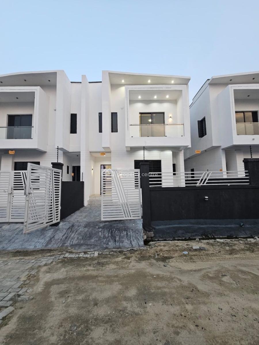 Most Affordable Luxury 4 Bedroom Semi Detached Duplex, Serene and Secured Estate, Ajah, Lagos, Semi-detached Duplex for Sale