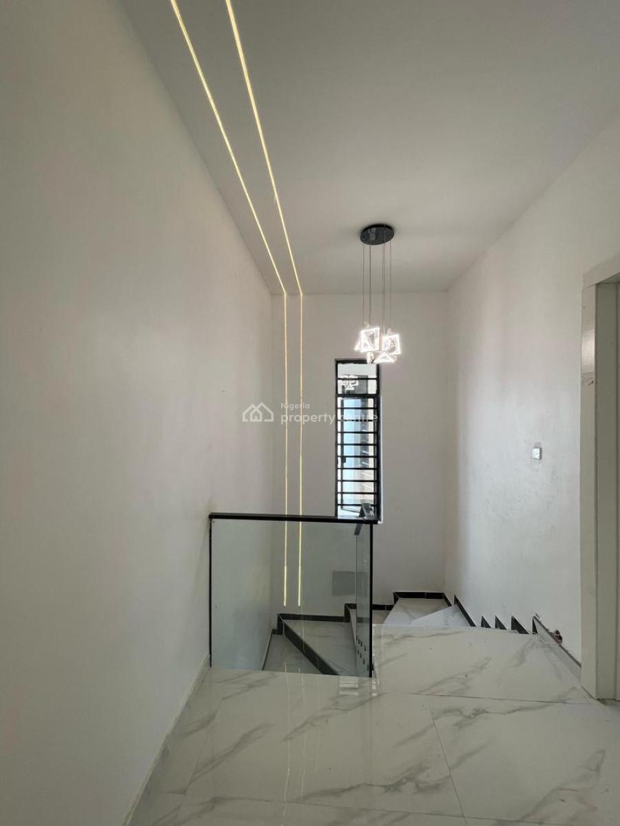 Luxury 5 Bedroom Fully Detached Duplex with Bq, Chevron, Lekki, Lagos, Detached Duplex for Rent