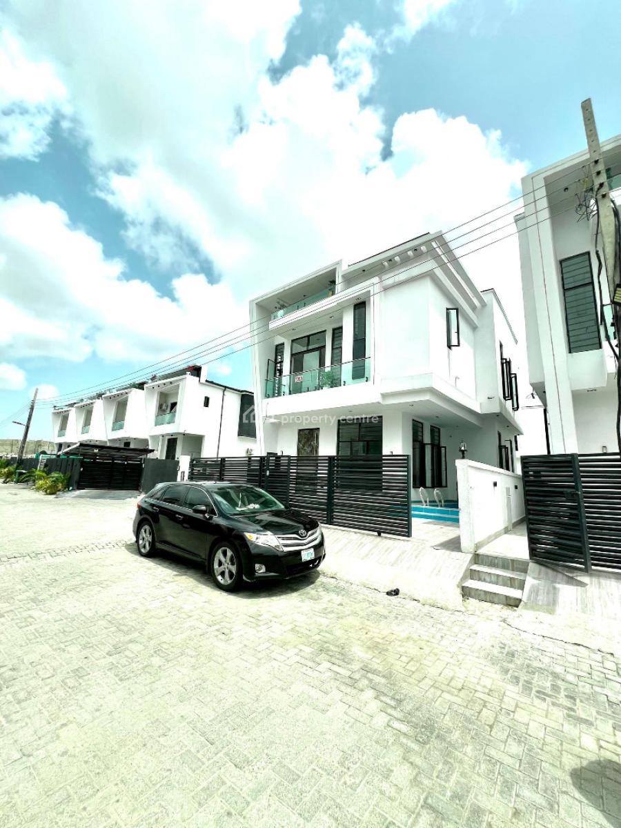 Direct Brief  4-bedroom Fully Detached Duplex  Pool, Ajah, Lagos, Detached Duplex for Rent