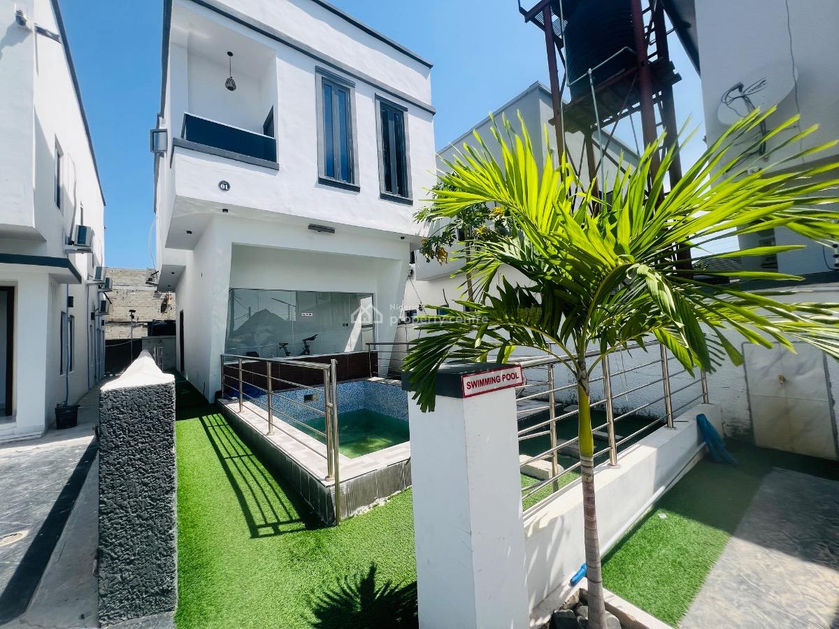 Lovey 4 Bed Terrace Duplex, By Lagos Business School Ajah, Ajah, Lagos, Terraced Duplex for Sale