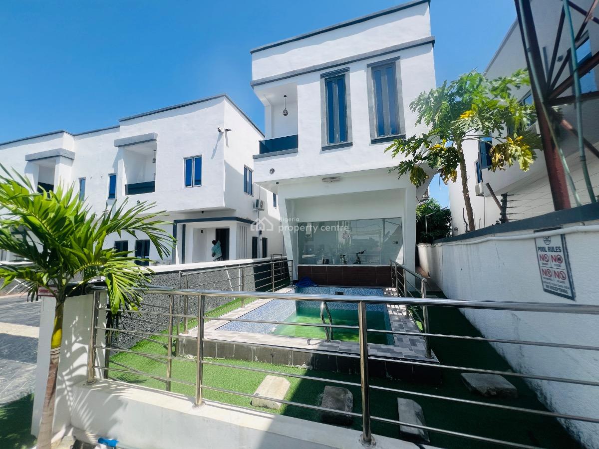 Lovey 4 Bed Terrace Duplex, By Lagos Business School Ajah, Ajah, Lagos, Terraced Duplex for Sale