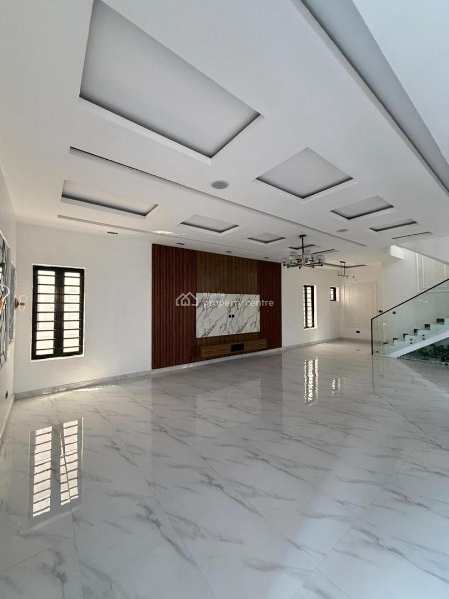 Luxury 5 Bedroom Fully Detached Duplex with a Bq & Swimming Pool, Chevron Toll Gate, Orchid Road, Lekki, Lagos, Detached Duplex for Sale