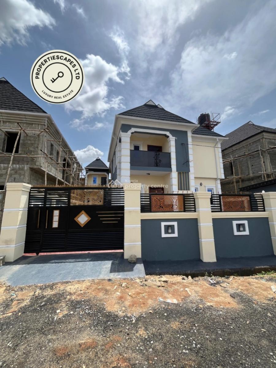 Magnificently Built  4-bedroom Detached Duplex with 2-bqs, Abule Egba, Ifako-ijaiye, Lagos, Detached Duplex for Sale