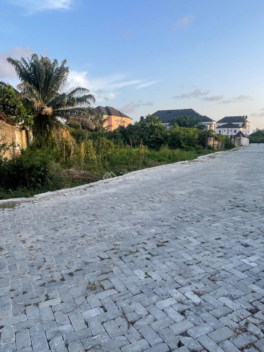 Dry Clean Land on a Call to Access Estate Fully Interlocked, Located Inside an Estate,good Road,call to Access, Sangotedo, Ajah, Lagos, Mixed-use Land for Sale