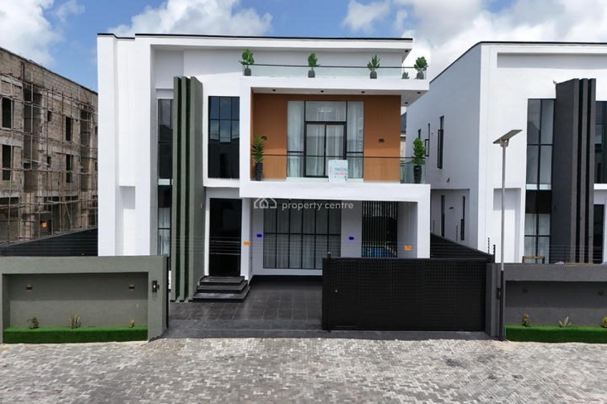 Charming 5 Bedroom Detached Duplex with Swimming Pool and Bq, Vgc, Lekki, Lagos, Detached Duplex for Sale
