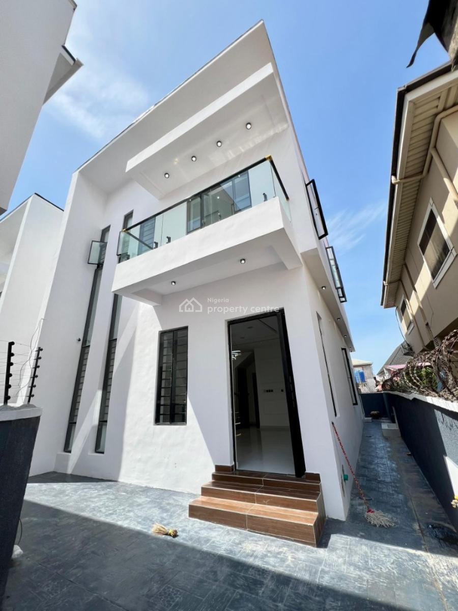 Spacious 4 Bedroom Fully Detached Duplex with Bq, Ajah, Lagos, Detached Duplex for Sale