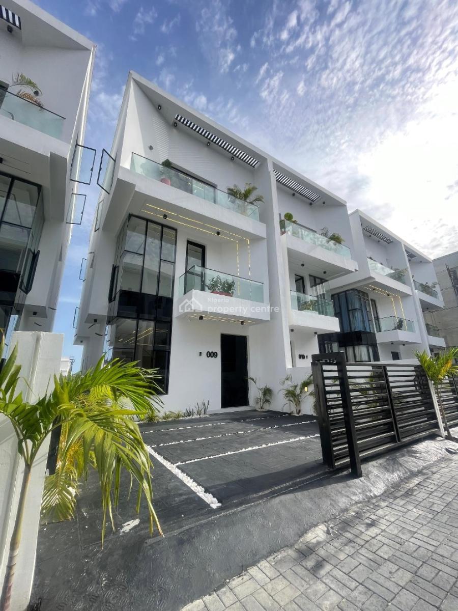 Elegant 4 Bedroom Semi Detached Duplex with Bq, Orchid Road, Lekki, Lagos, Semi-detached Duplex for Sale