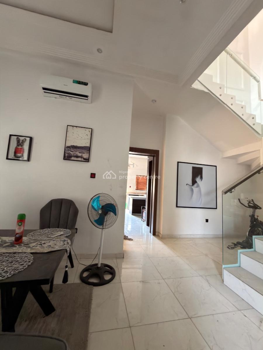 Furnished to Taste 4bed with Bq, Oral Estate, Lekki, Lagos, Semi-detached Duplex for Rent