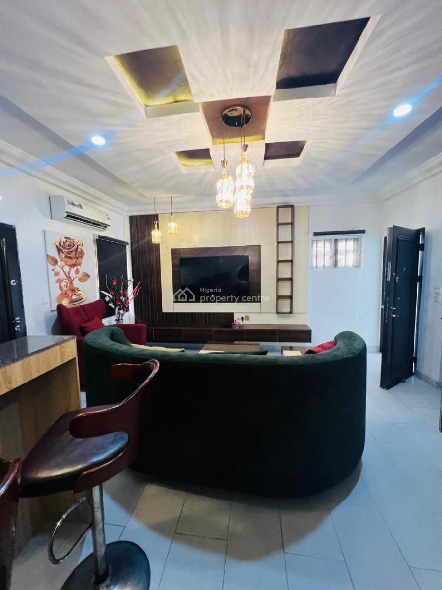 *s   Furnished 1 Bedroom Apartment with Ac, Smart, Freedom Way, Ikate, Lekki, Lagos, Mini Flat (room and Parlour) for Rent