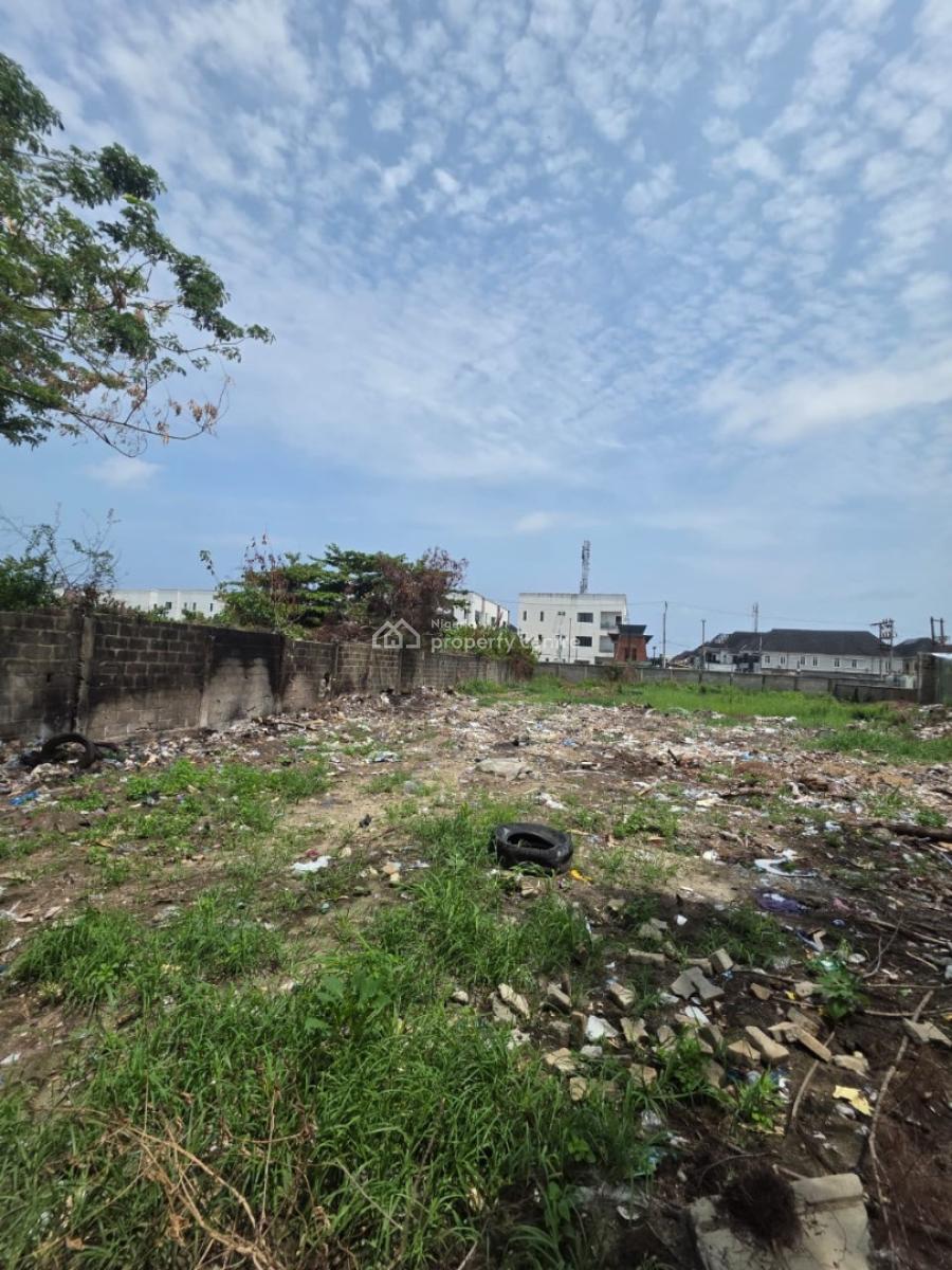 Primed 1400sqm Residential Plot for Apartment/hotel Or Terraces, Carlton Gate Chevron, Lekki, Lagos, Mixed-use Land for Sale