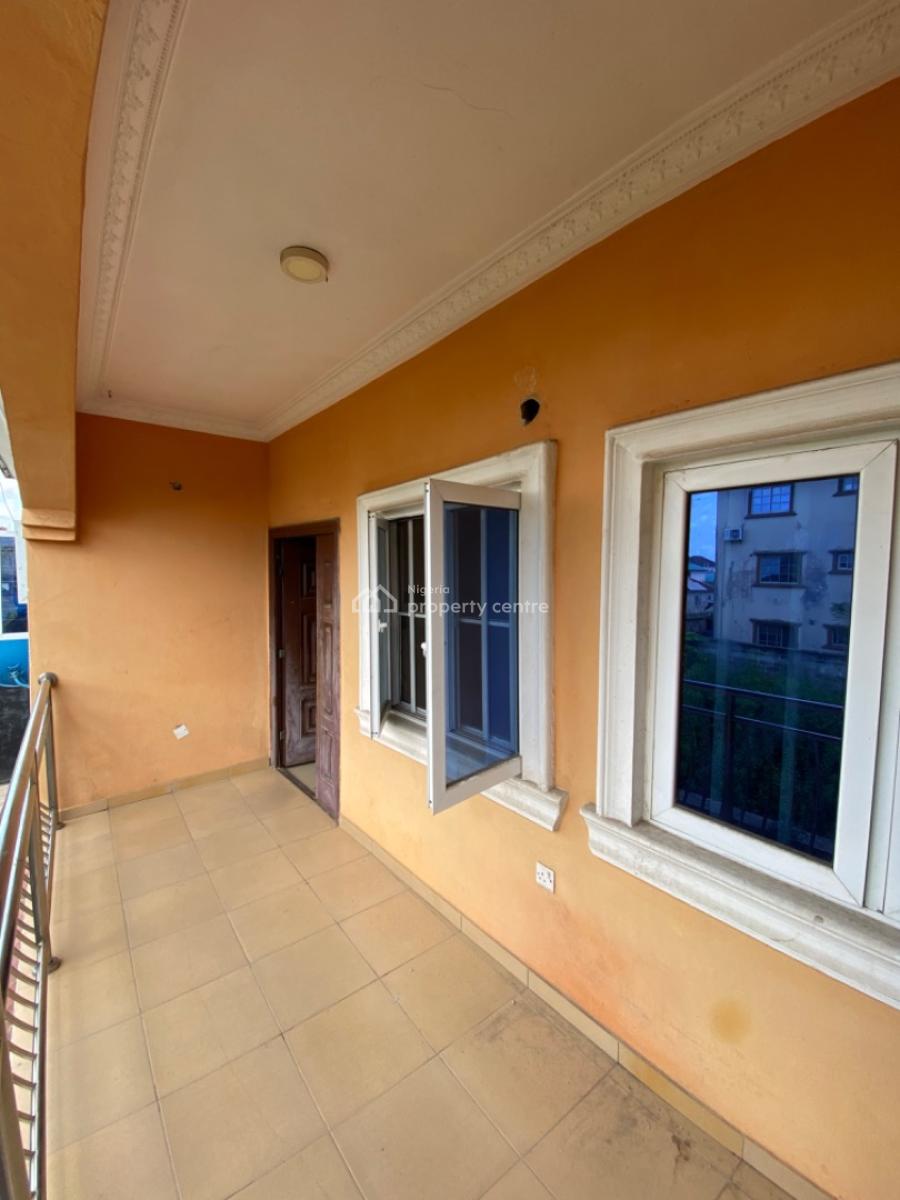 Spacious 2 Bedroom Apartment Upstairs with Two Balconies, Badore, Ajah, Lagos, Flat / Apartment for Rent