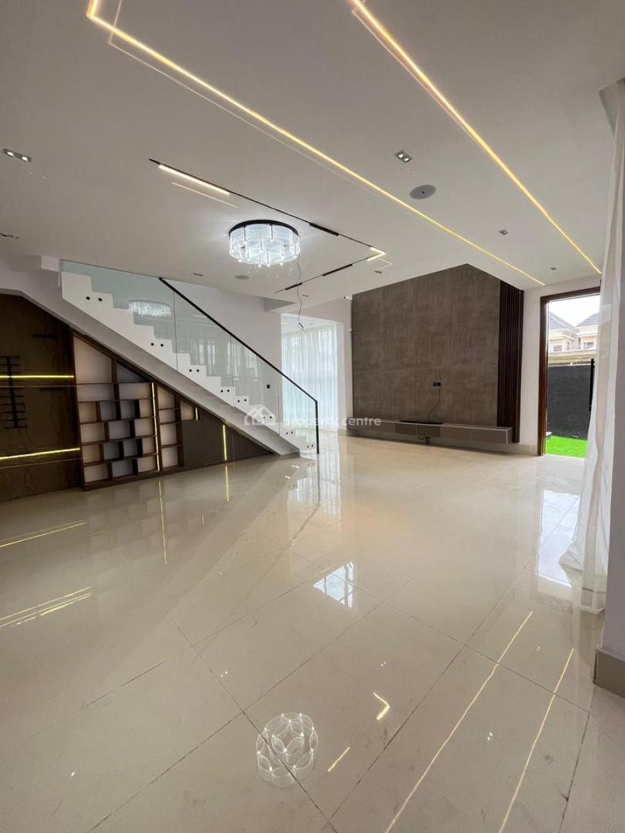 Brand New 5 Bedroom Luxurious Fully Detached Smart Home with Bq & Pool, Brand New 5 Bedroom Luxurious Fully Detached Smart Home with Bq & Pool, Vgc, Lekki, Lagos, Detached Duplex for Sale