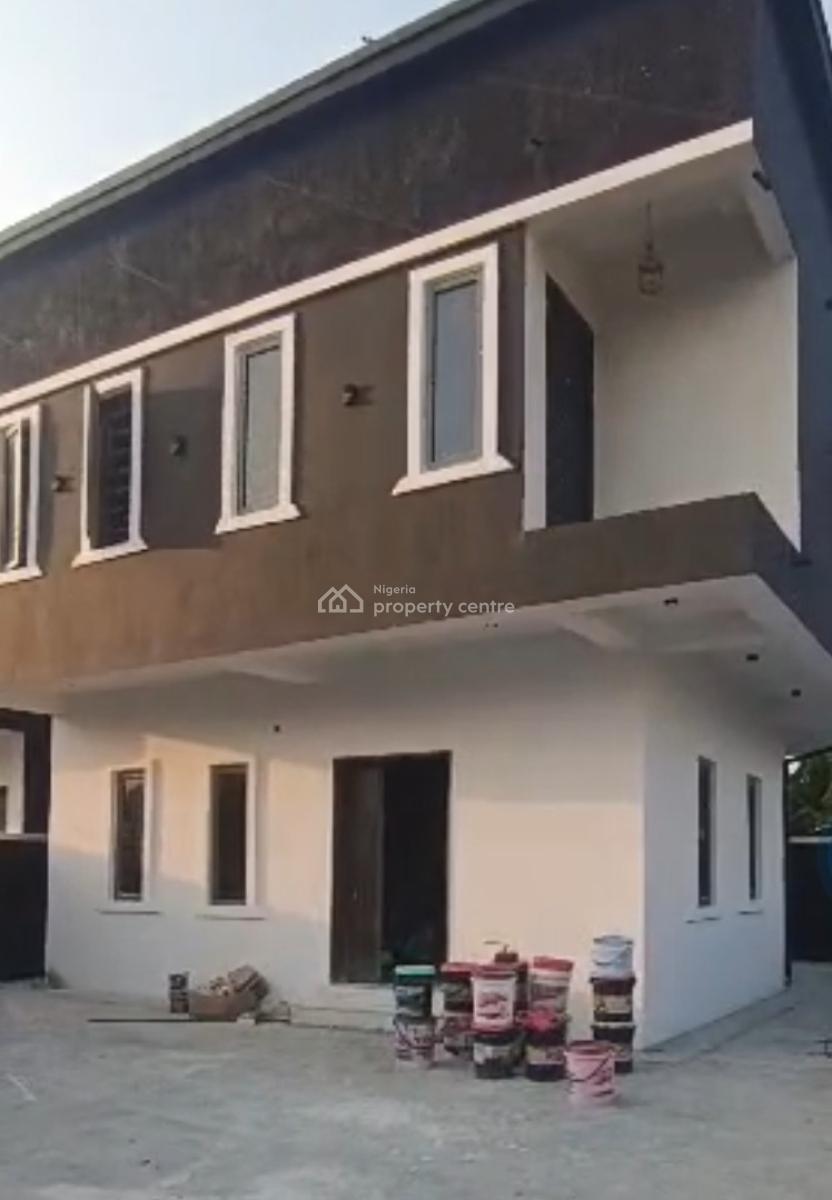 Brand New Luxury 3 Bedrooms Fully Detached Duplex in a Well Secured Environ, Oribanwa Phase 2, Just After Mayfair Garden Estate, Awoyaya, Ibeju Lekki, Lagos, Detached Duplex for Sale