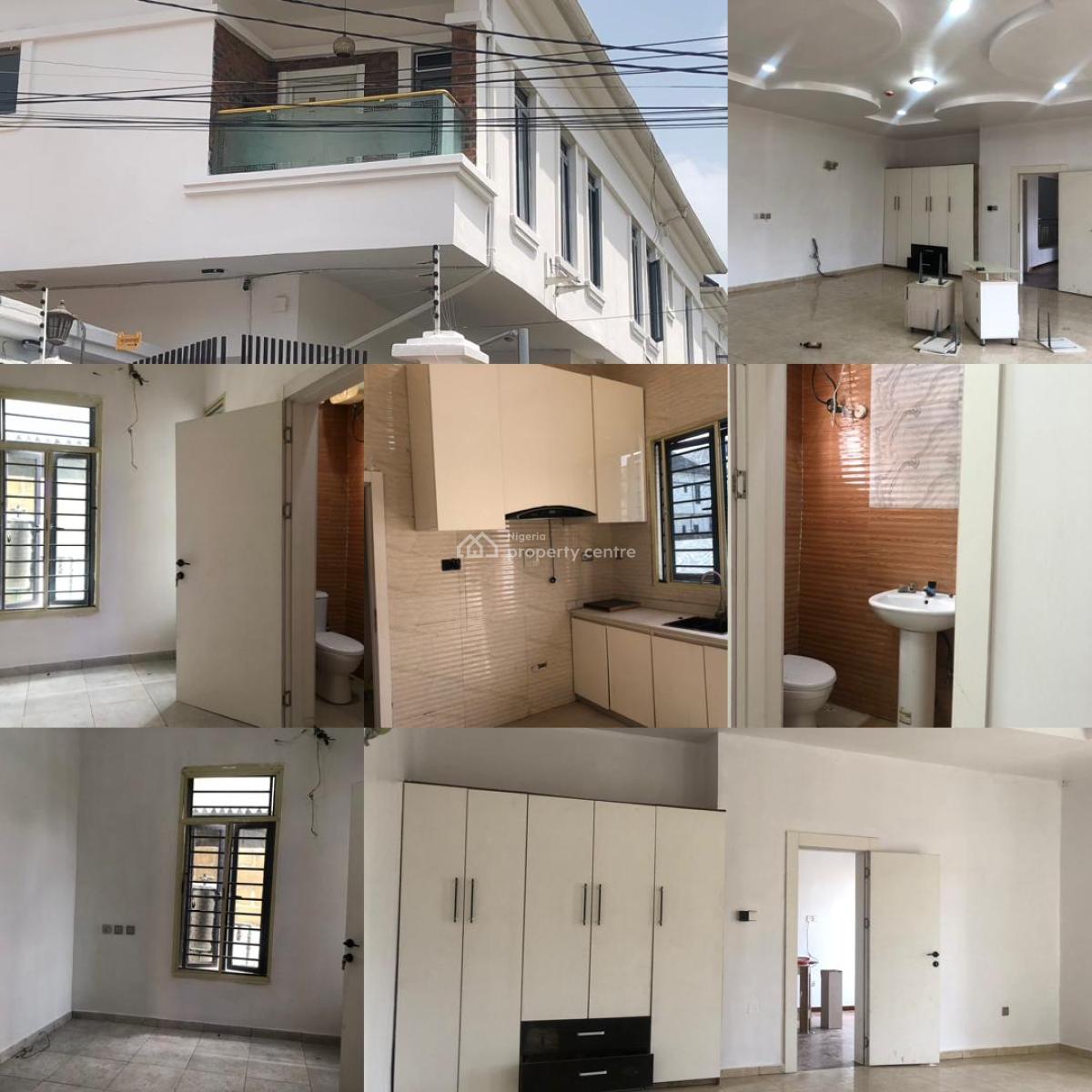 4- Bedroom Semi Detached Duplex with a Room Bq to at Osapa, Osapa, Lekki, Lagos, Semi-detached Duplex for Rent