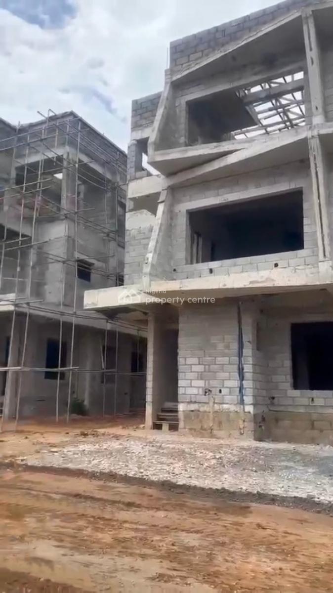 4-bedroom Terrace Duplex + Bq, Katam, Katampe Extension, Katampe, Abuja, Terraced Duplex for Sale