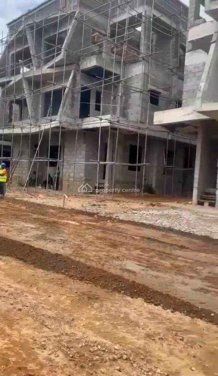 4-bedroom Terrace Duplex + Bq, Katam, Katampe Extension, Katampe, Abuja, Terraced Duplex for Sale