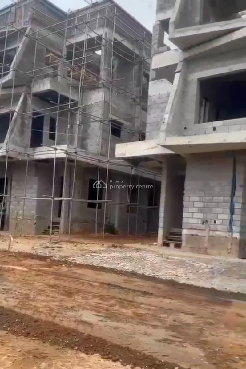 4-bedroom Terrace Duplex + Bq, Katam, Katampe Extension, Katampe, Abuja, Terraced Duplex for Sale