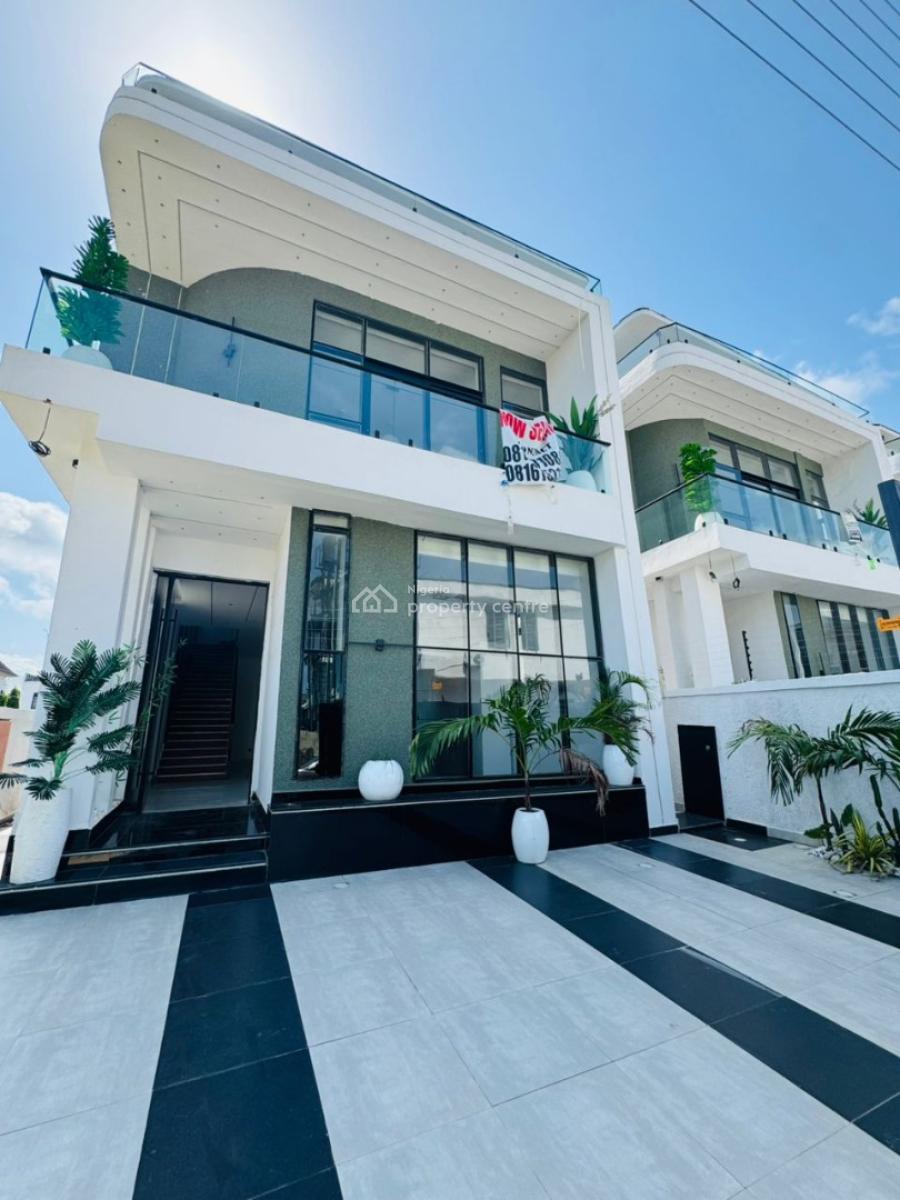 Well-built 4-bedroom Fully Detached Duplex with Bq, Ajah, Lagos, Detached Duplex for Sale