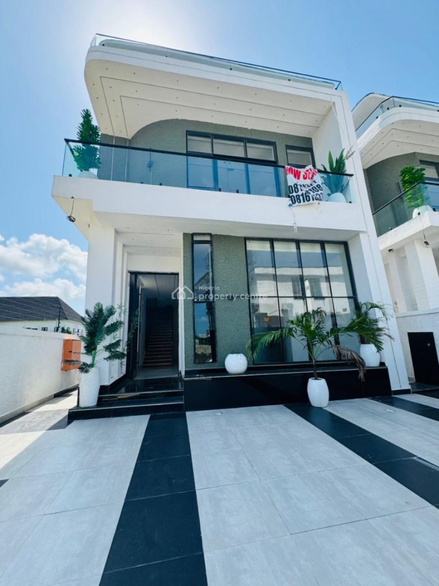 Well-built 4-bedroom Fully Detached Duplex with Bq, Ajah, Lagos, Detached Duplex for Sale