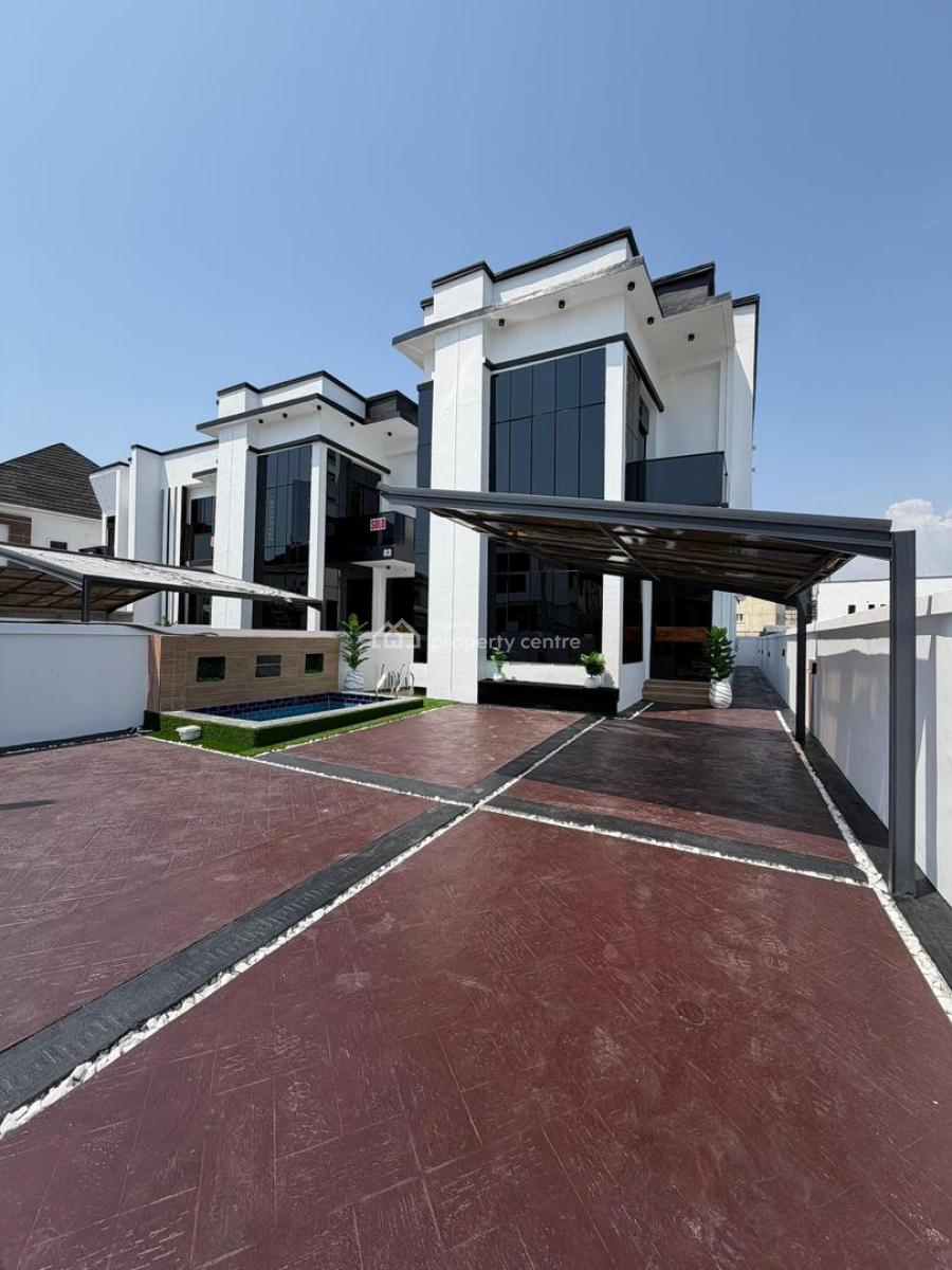 5 Bedroom Fully Detached Duplex with Swimming Pool & Bq, Orchid, Lekki, Lagos, Semi-detached Duplex for Sale