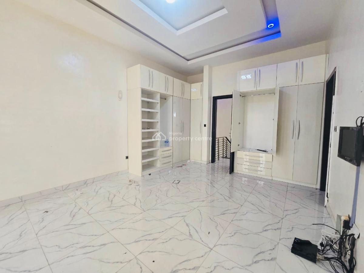 Exquisite 4 Bedroom Semi Detached Duplex with Bq and Security House, Chevron Lekki, Lekki, Lagos, Semi-detached Duplex for Rent