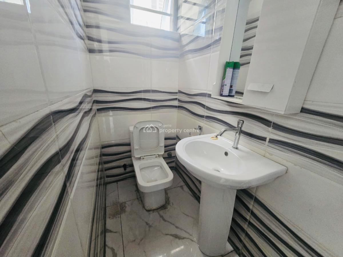 Exquisite 4 Bedroom Semi Detached Duplex with Bq and Security House, Chevron Lekki, Lekki, Lagos, Semi-detached Duplex for Rent