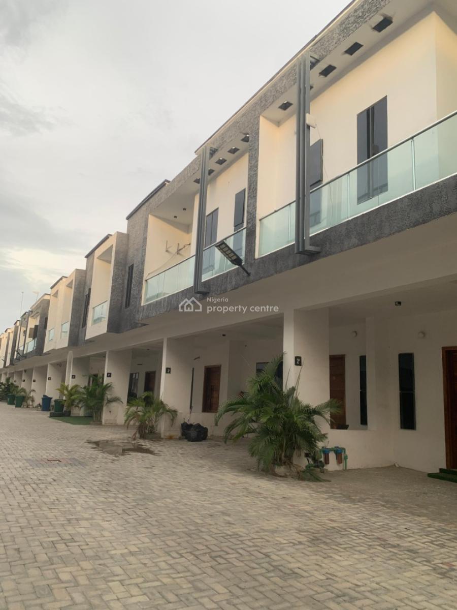 4-bedroom Terrace Duplex -- Harris Drive, Chevron*, Harris Drive, Vgc, Lekki, Lagos, Terraced Duplex for Rent