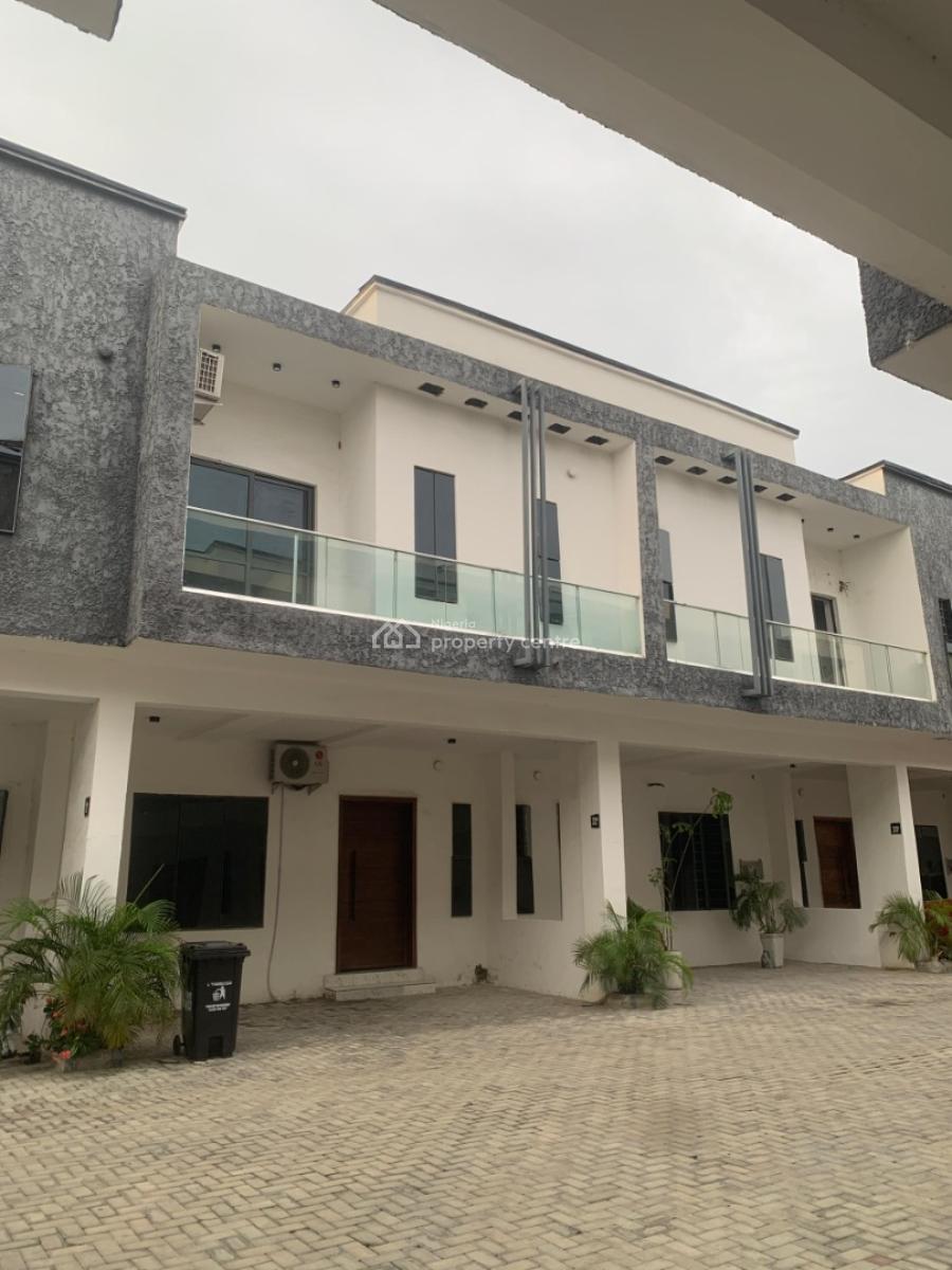 4-bedroom Terrace Duplex -- Harris Drive, Chevron*, Harris Drive, Vgc, Lekki, Lagos, Terraced Duplex for Rent
