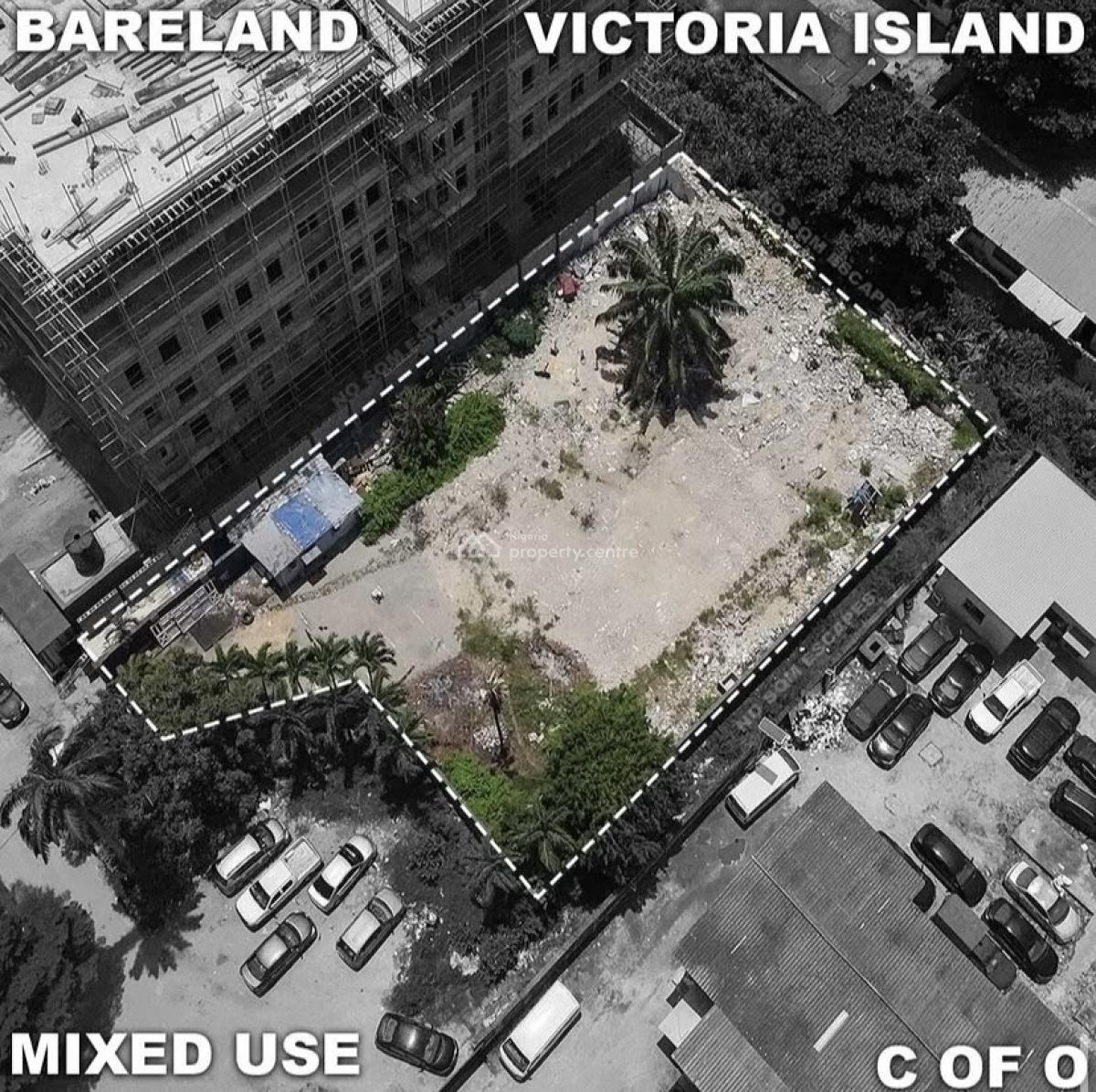1,300 Sqm Bareland. Title: C of O, Victoria Island, Victoria Island (vi), Lagos, Mixed-use Land for Sale