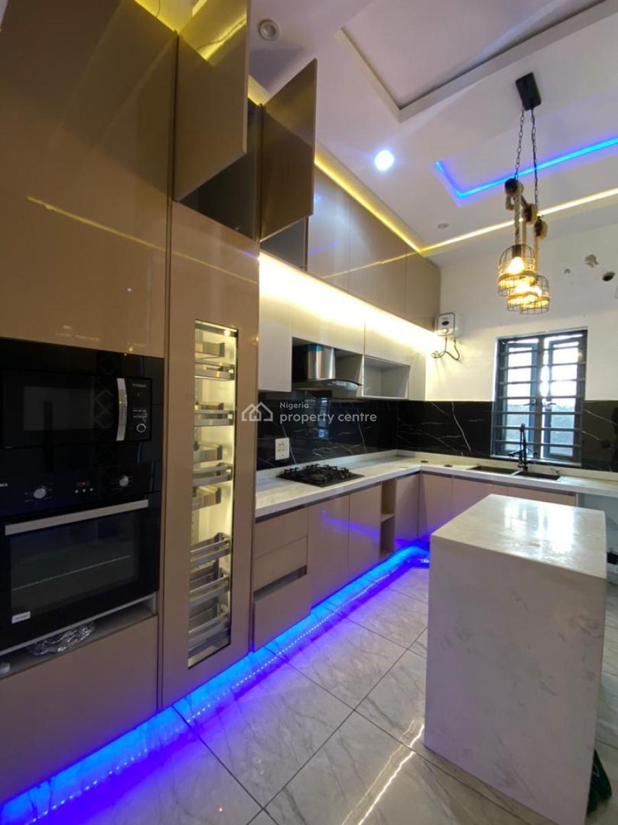 Luxury 4 Bedroom Semi Detached Duplex with Bq, Lekki Palm City  Estate, Ajah, Lagos, Semi-detached Duplex for Rent
