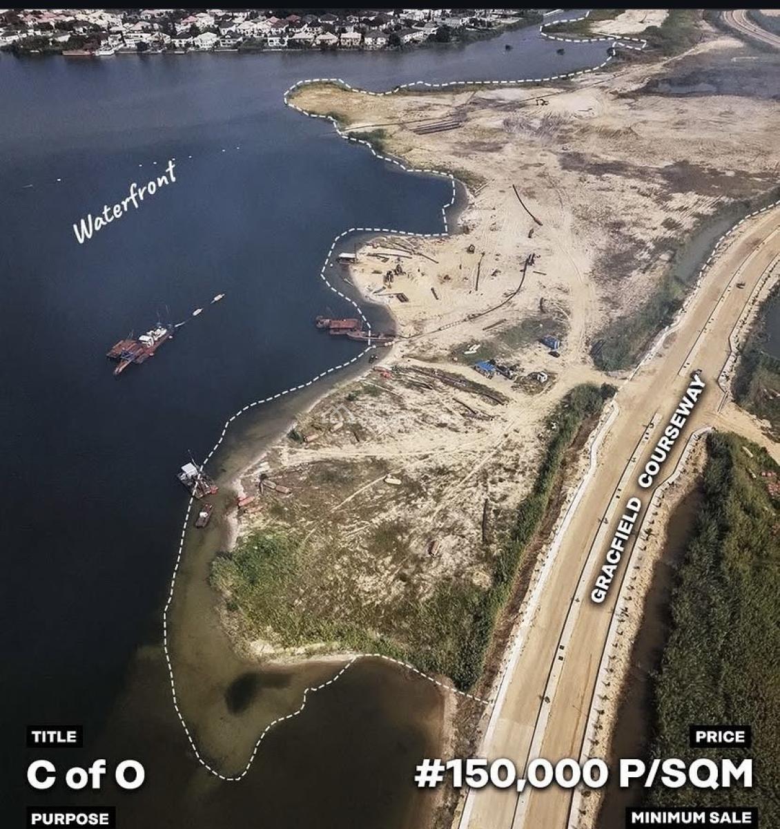 10.000sqm, Chevron  Inside an Estate ( Grace Field -island Course Way ), Lekki, Lagos, Land for Sale