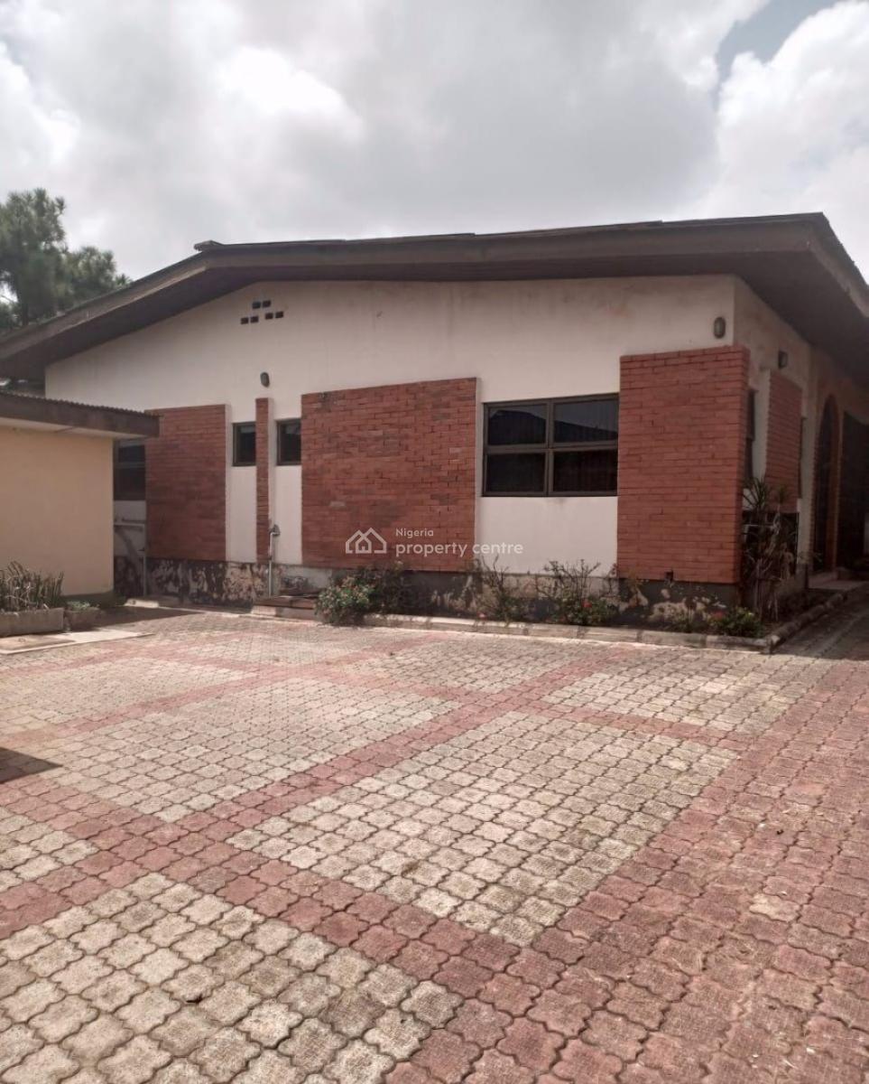 Well-built Structure of 4-bedroom Bungalow with a Two-bedroom Bq at Th, Alkat Way Off Powerline, Opposite Unity Estate Obawole Area, Ogba, Ogba, Ikeja, Lagos, Detached Bungalow for Sale