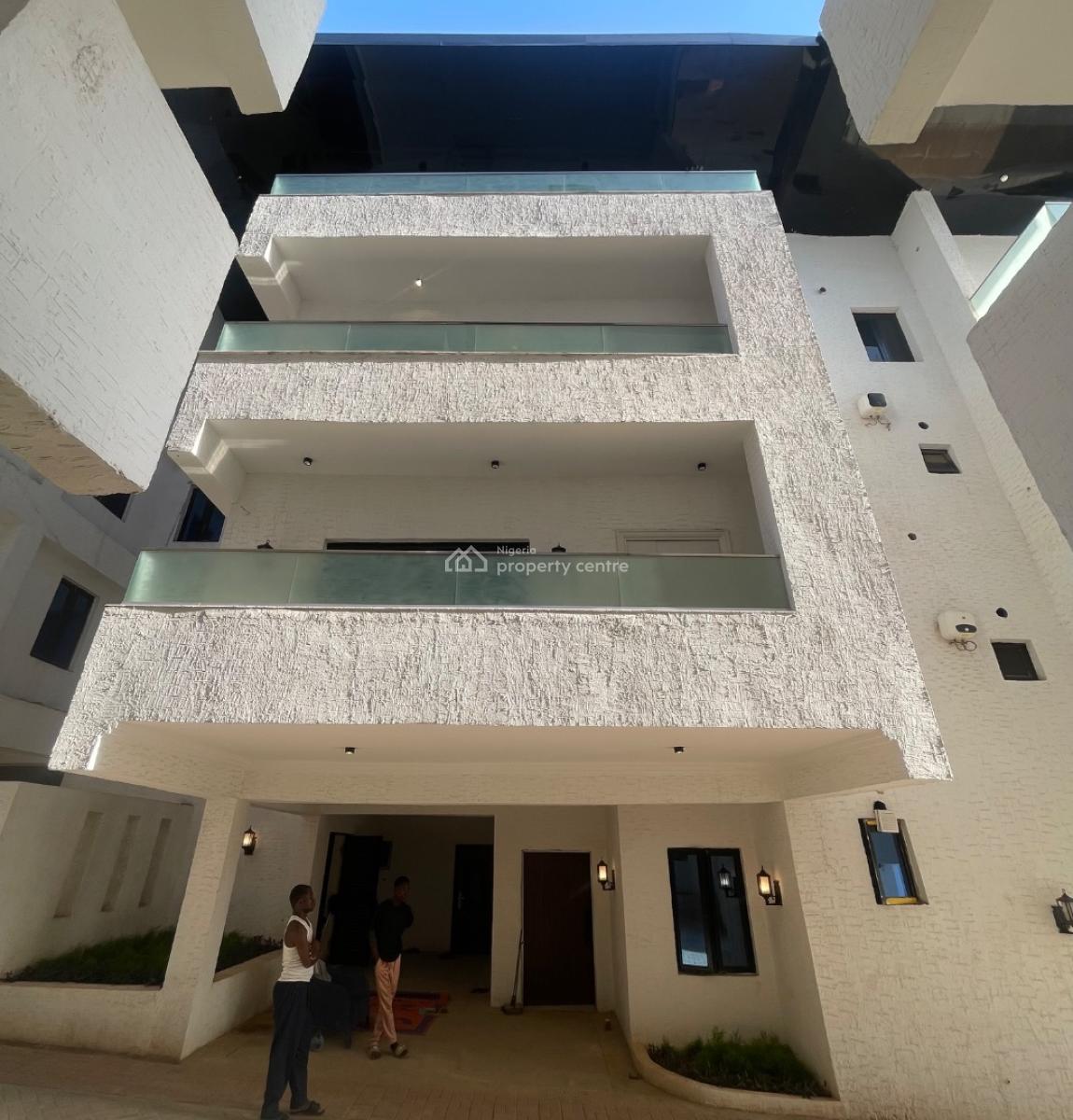 Exquisite 4 Bedrooms Terrace with Bq, Asokoro District, Abuja, Terraced Duplex for Sale