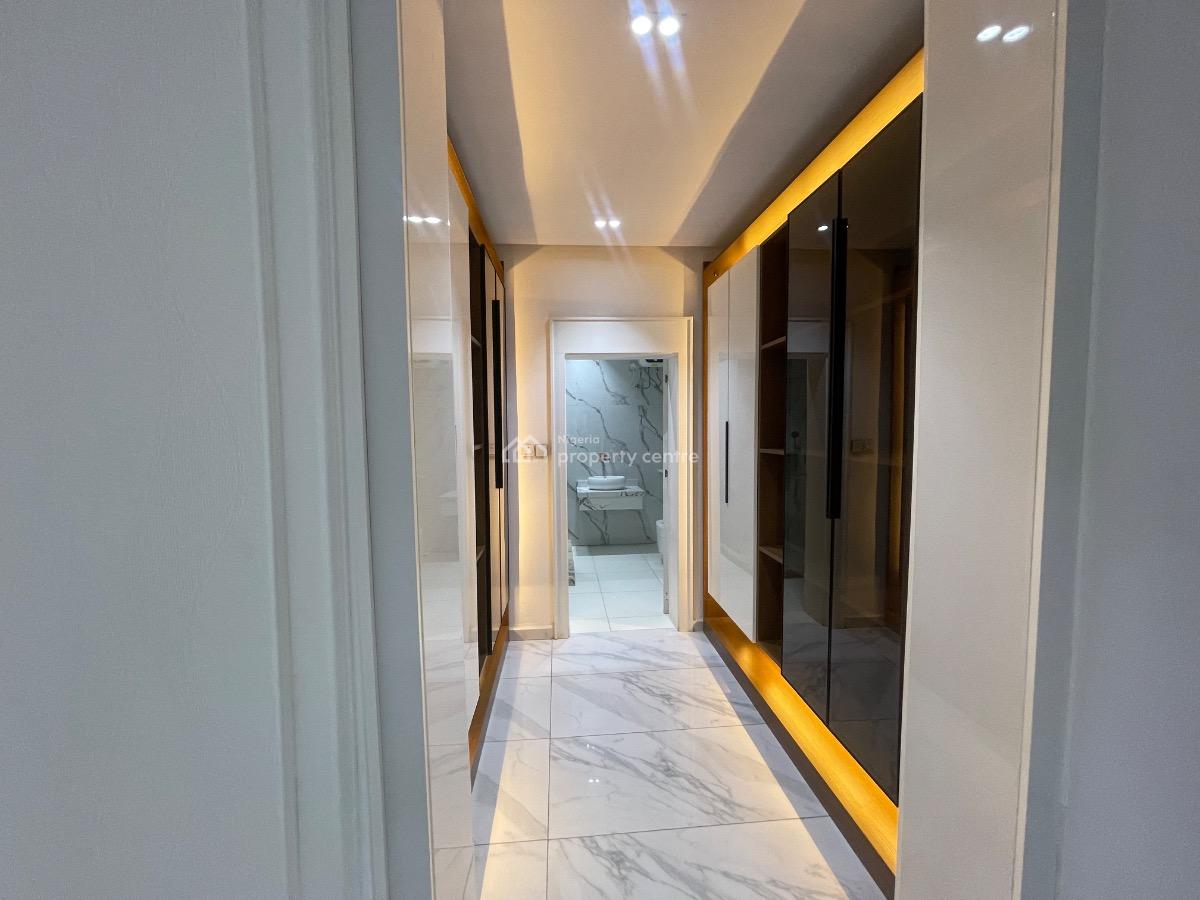 Exquisite 4 Bedrooms Terrace with Bq, Asokoro District, Abuja, Terraced Duplex for Sale