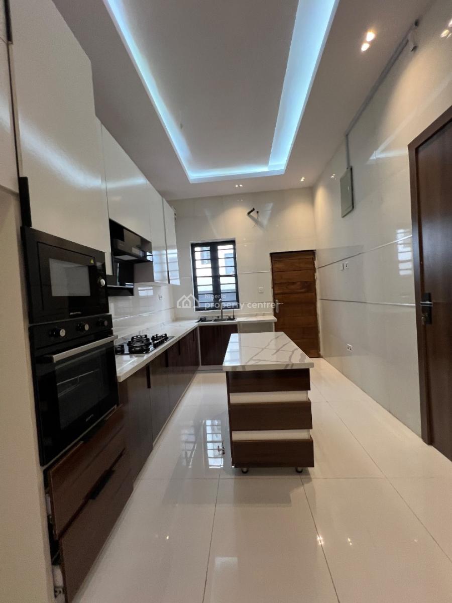 4 Bedroom Semi Detached Duplex with a Bq in a Secured Estate, Chevron, Beside Second Lekki Toll Gate, Igbo Efon, Lekki, Lagos, Semi-detached Duplex for Sale