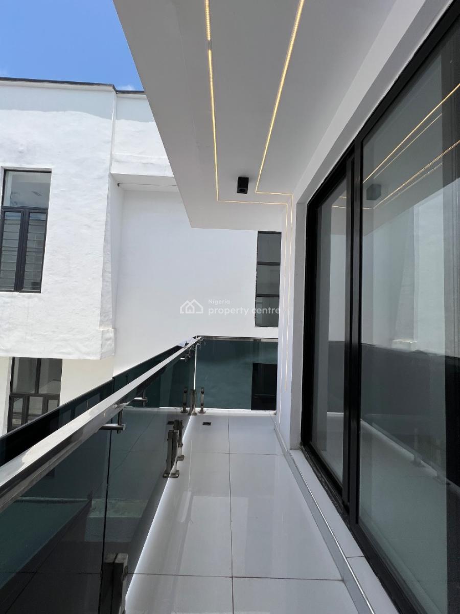 4 Bedroom Semi Detached Duplex with a Bq in a Secured Estate, Chevron, Beside Second Lekki Toll Gate, Igbo Efon, Lekki, Lagos, Semi-detached Duplex for Sale