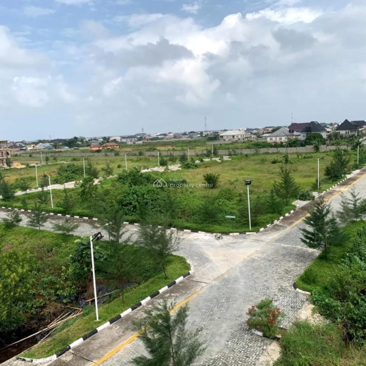 Buy and Build Land with C of O in a Developed Estate, in a Secure Estate Before Lagos Business School After Abraham Adesanya, Ajah, Lagos, Residential Land for Sale