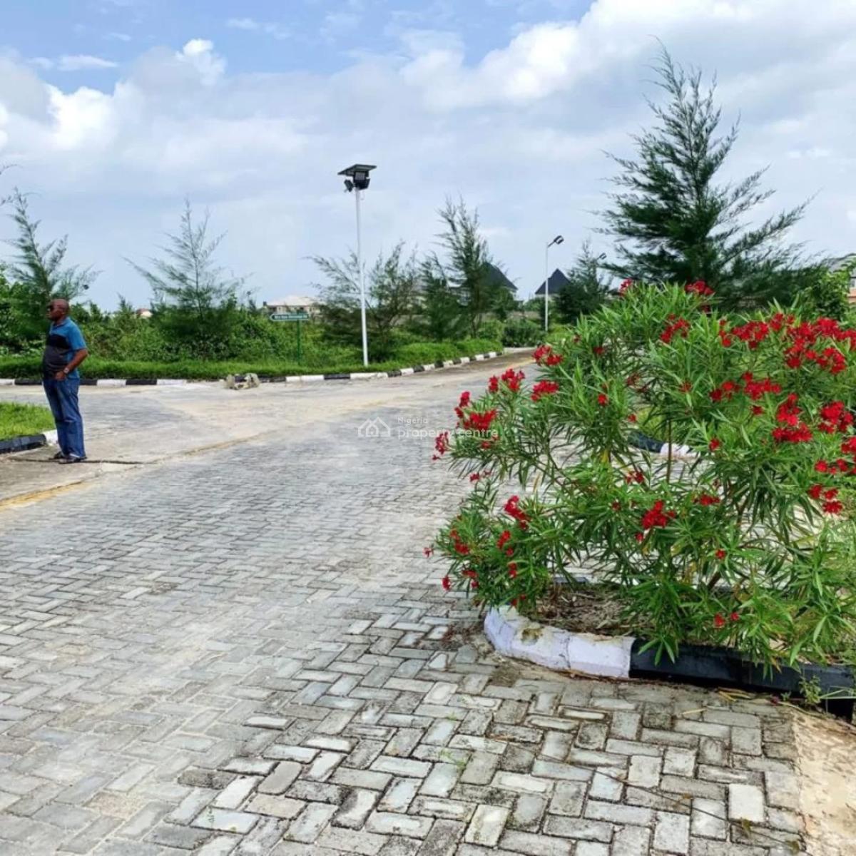 Buy and Build Land with C of O in a Developed Estate, in a Secure Estate Before Lagos Business School After Abraham Adesanya, Ajah, Lagos, Residential Land for Sale