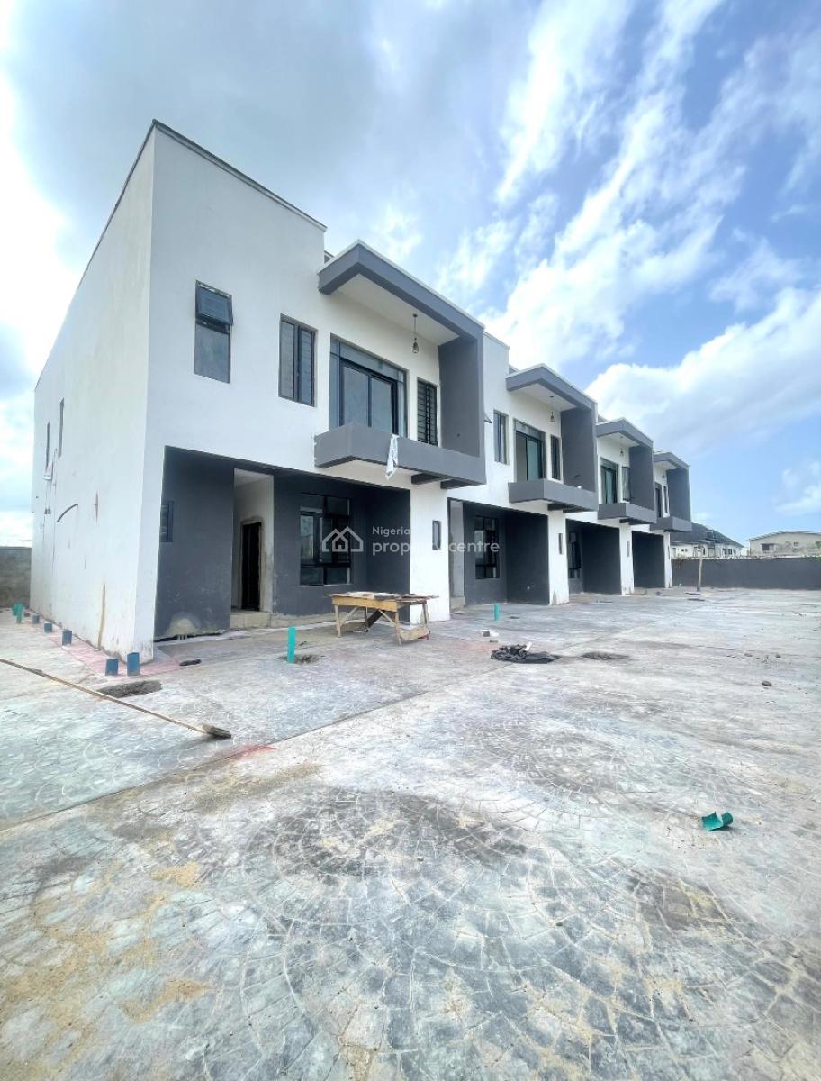 Beautiful 4bedroom Terrace Duplex with Bq, Ajah, Lagos, Terraced Duplex for Sale