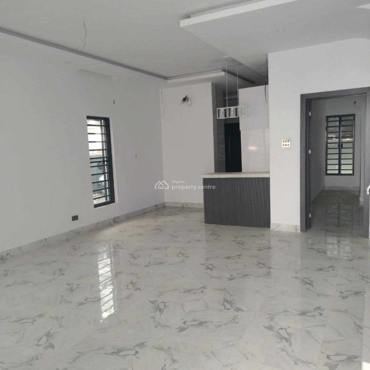 Brand New 4 Bedroom Terrace Near Pinnock Estate, Agungi, Lekki, Lagos, Terraced Duplex for Sale